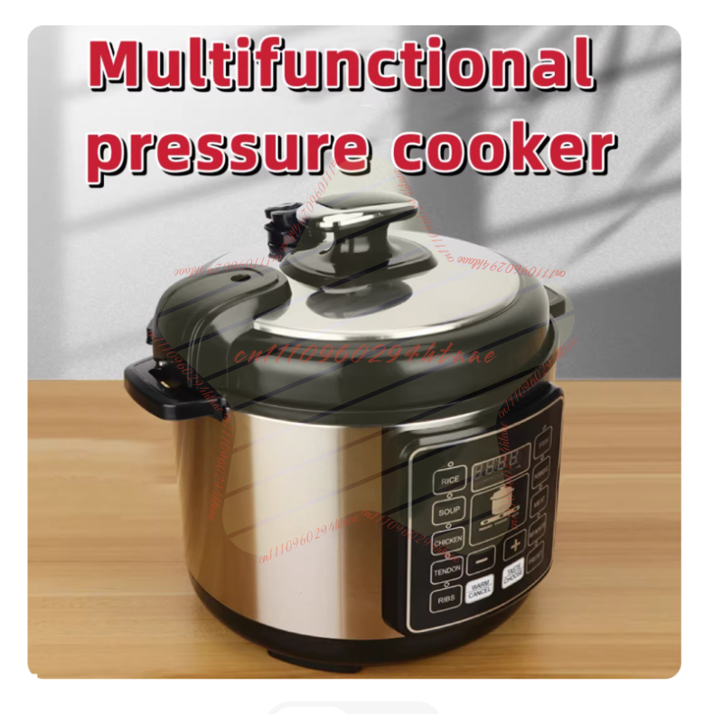 Rice Cooker - Elektrikli Düdüklü Tencere 6L Büyük Kapasiteli,