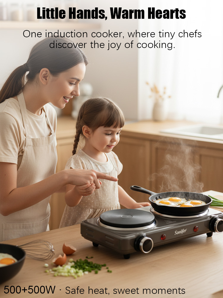 Çift Brülörlü Elektrikli Ocak  - Induction Cooktop Portable incelemesi ve fiyatı